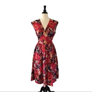 Garnet Hill Essential Voile Cotton Midi Dress 👗